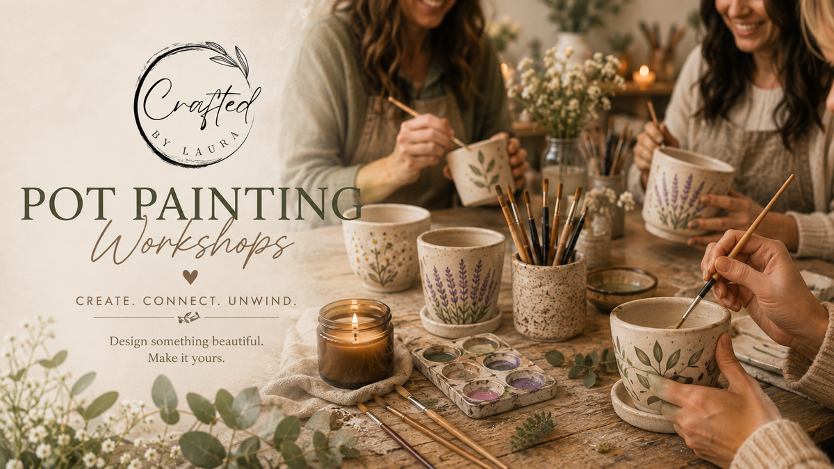 Paint, Pot, & Pour Workshop