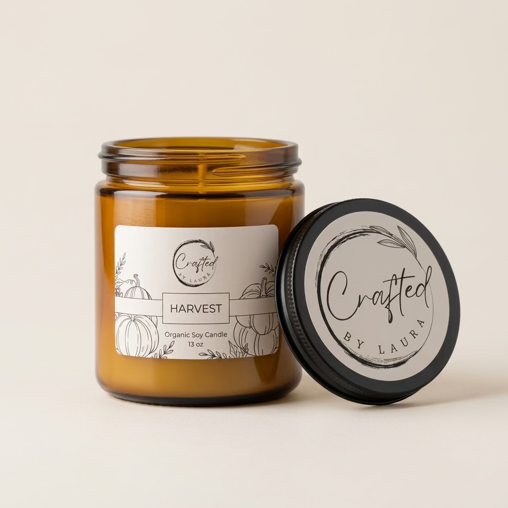 Harvest - Pumpkin Spice Buttercream - Soy Candle 13 oz