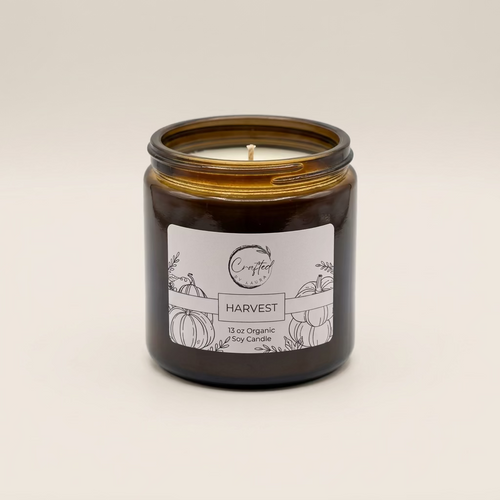 Harvest - Pumpkin Spice Buttercream - Soy Candle 13 oz