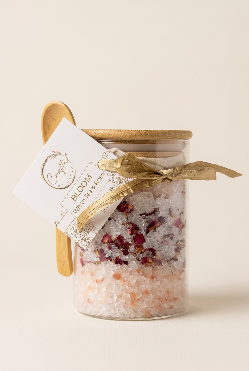 BLOOM - Bath Salt Soak - 18 oz