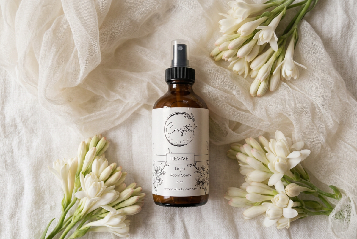 Revive - Gardenia & Tuberose - Linen & Room spray 8 oz